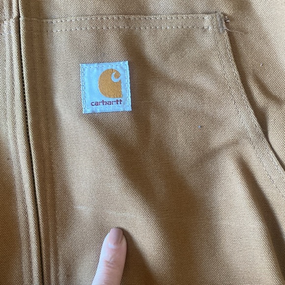 USED CARHARRT LOOSE FIT MENS JACKET 4X *not insulated* - Picture 2 of 10